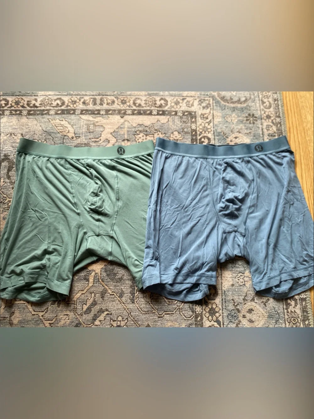 lululemon athletica Boxer Briefs - Sage Green & Slate Blue (2-Pack)